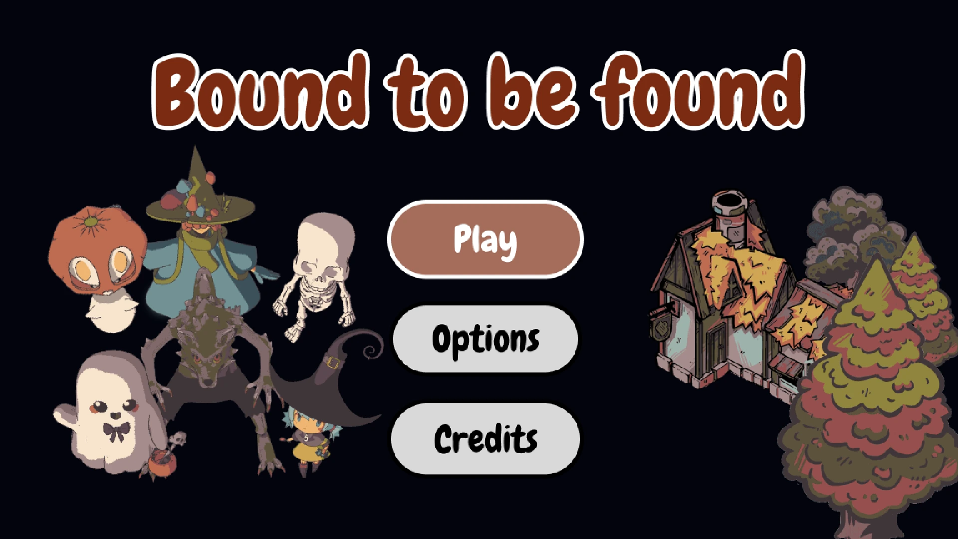 Screenshot of the game Bound to be found.